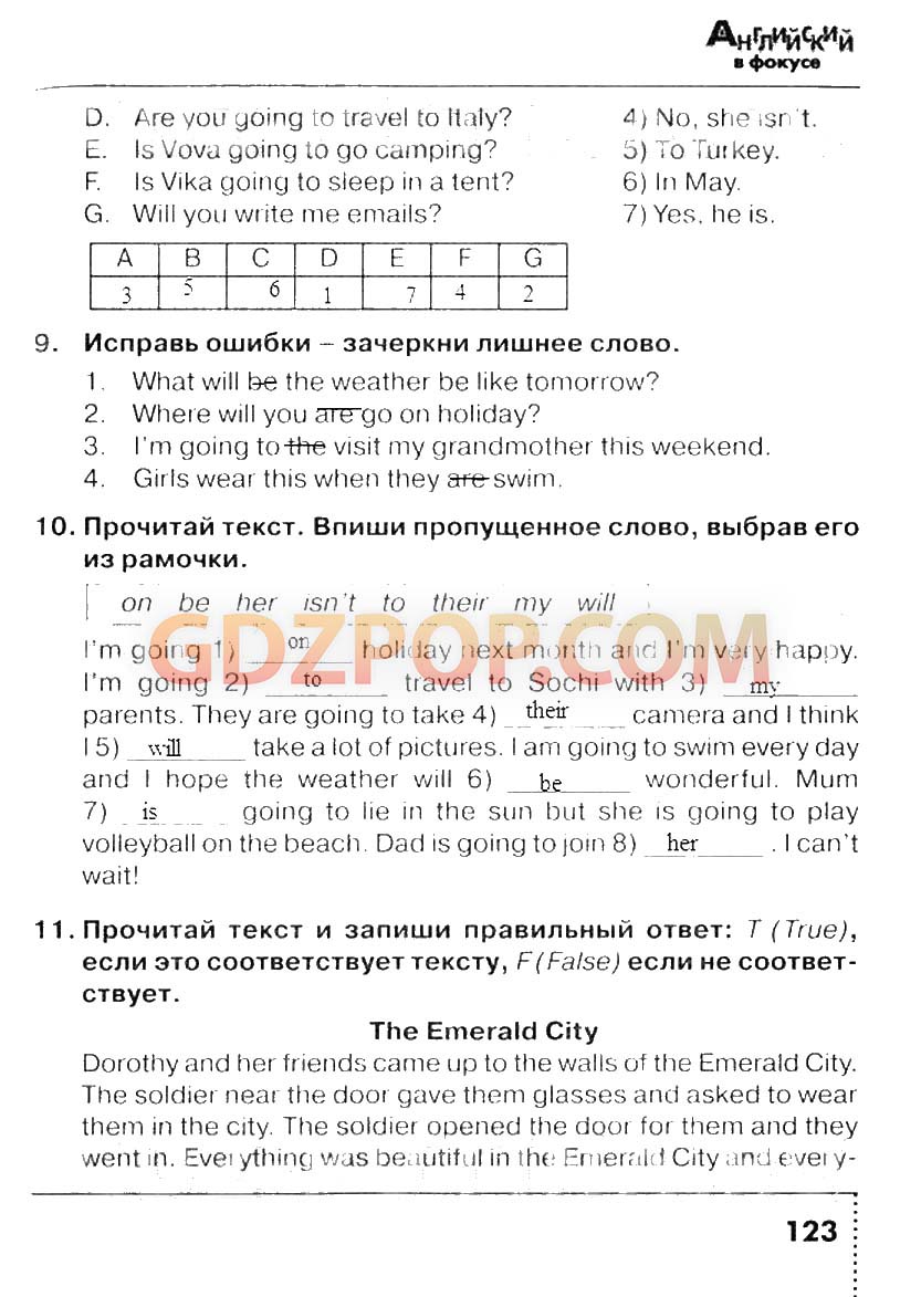 Сборник упражнений 4 класс поспелова