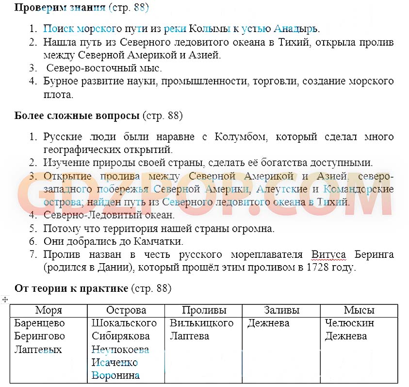 География пятый класс пятый параграф